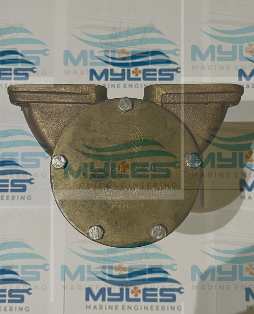 DETROIT DIESEL SEA WATER PUMP - 23507972 - Myles Marine Engineering