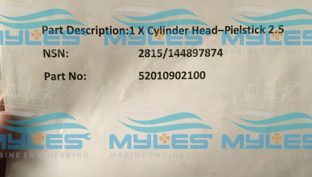 Pielstick 2.5 Cylinder Head - Myles Marine Engineering