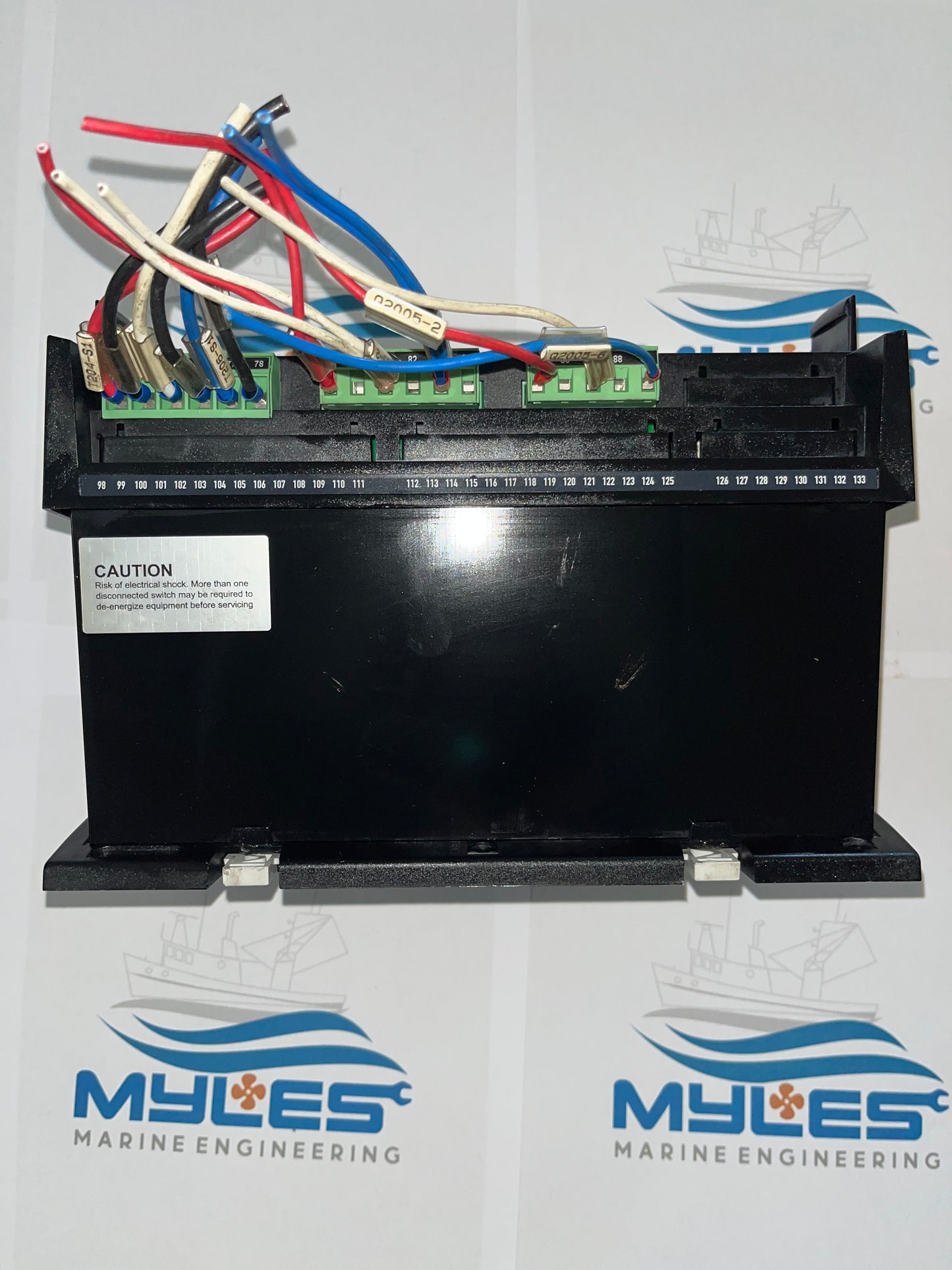 Pre owned - DEIF TYPE: PPU/2/GS Generator paralleling and protection unit. - Myles Marine Engineering