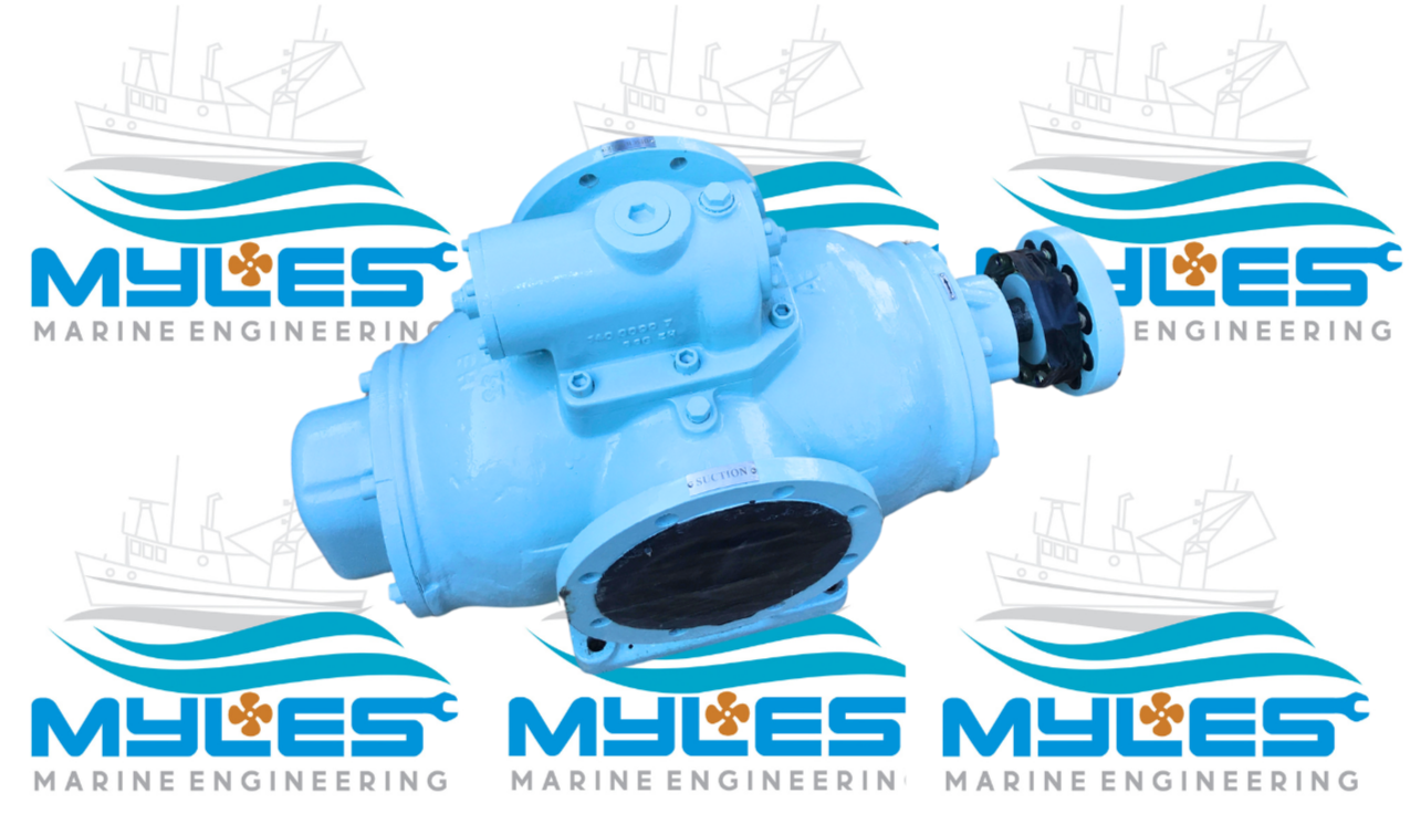 Used - Leistritz Rotary Pump - L2NG-126/180 - Myles Marine Engineering 