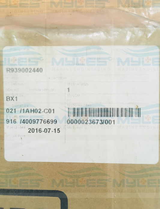 R939002440 HAGGLUND Bosch Rexroth SEAL KIT VI 63/64 NBR (SP) - Myles Marine Engineering 