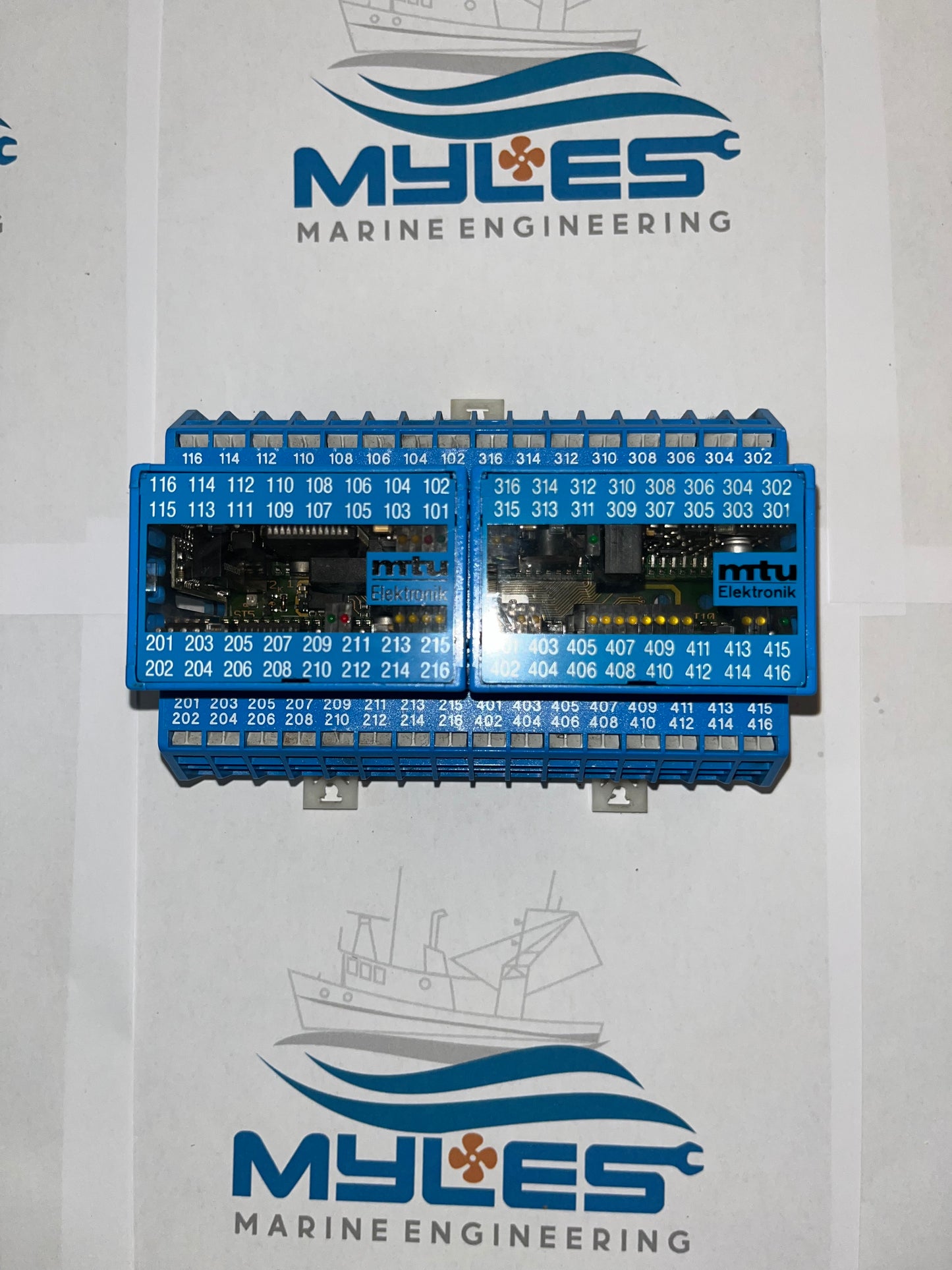 Pre owned - Control Module - MTU Elektronik 5285303569 - Myles Marine Engineering 