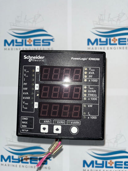 Pre owned - SCHNEIDER ELECTRIC Power Logic ION6200 - Myles Marine Engineering 