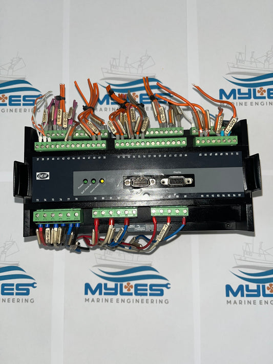 Pre owned - DEIF TYPE: PPU/2/GS Generator paralleling and protection unit. - Myles Marine Engineering 