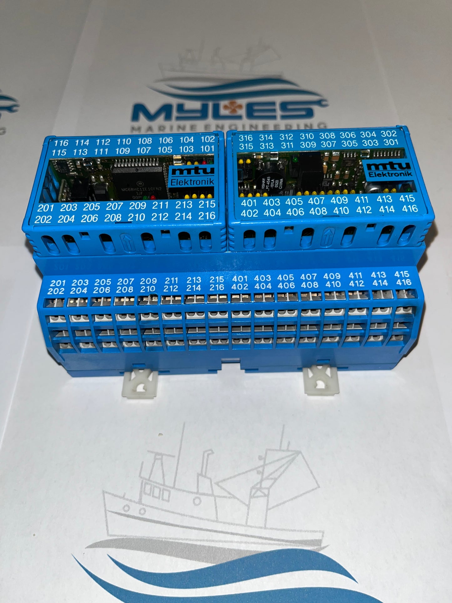 Pre owned - Control Module - MTU Elektronik 5285303569 - Myles Marine Engineering 