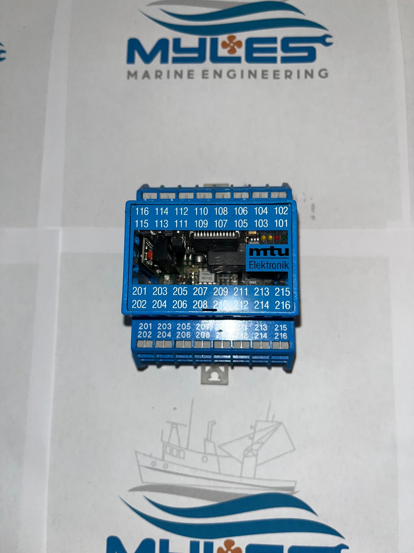 Pre owned - Control Module - MTU Elektronik 5285301969 - Myles Marine Engineering 