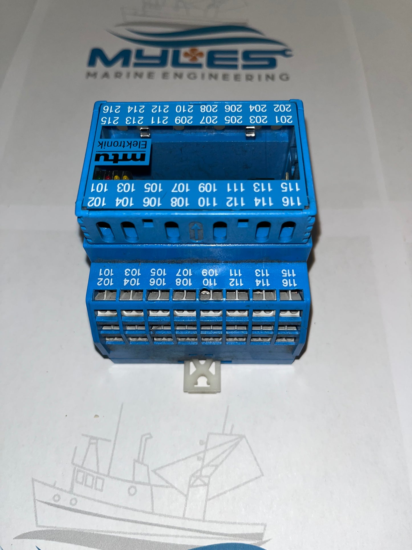 Pre owned - Control Module - MTU Elektronik 5285301969 - Myles Marine Engineering 