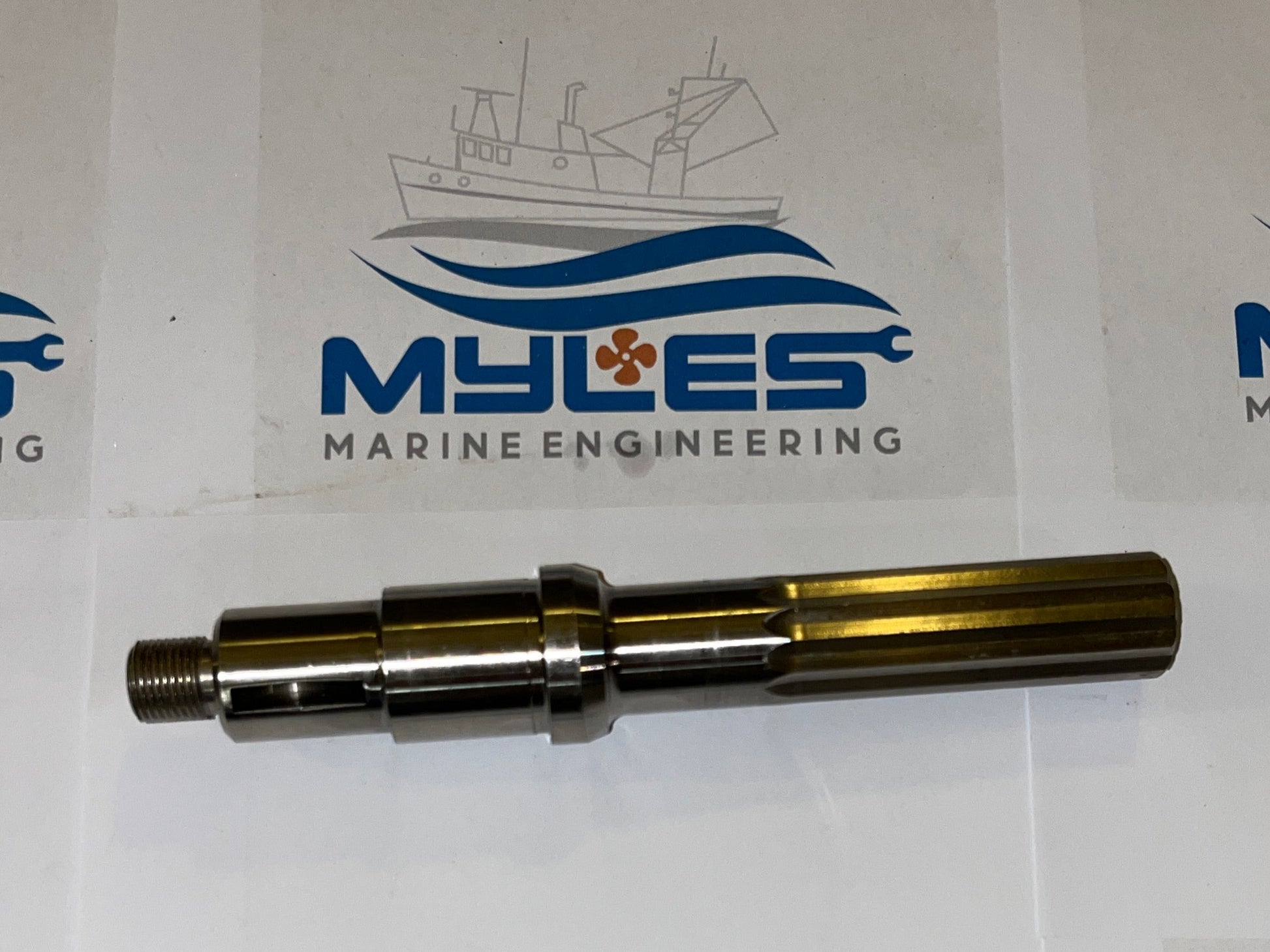 DETROIT DIESEL SEA WATER PUMP SHAFT - 5196169 - Myles Marine Engineering 