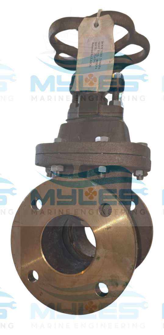 Flanged-Bronze-Gate-Valve-Z600B-Sea-Cock-Myles-Marine-Engineering-Darwin-Australia